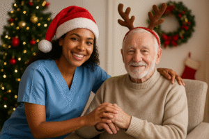 Cuidador de Idosos no período de Natal e Ano Novo em Belo Horizonte